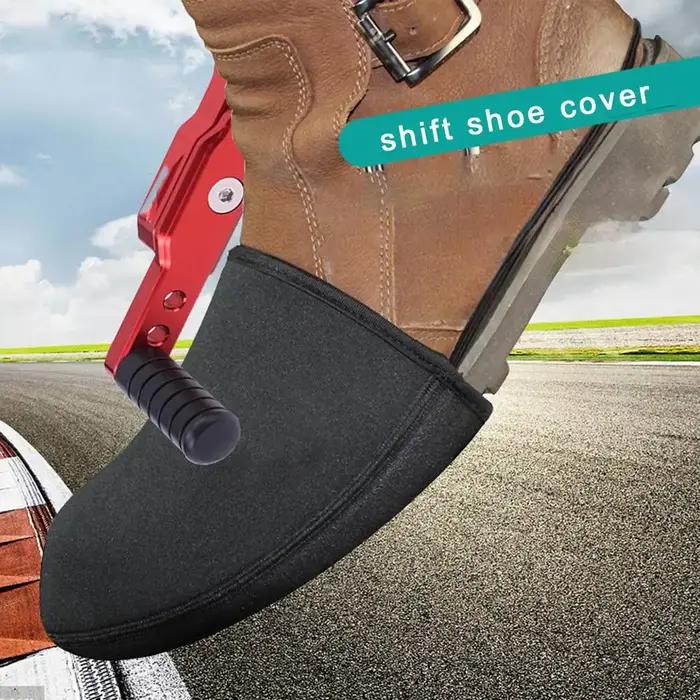 Protège-chaussures de moto antidérapant pour levier de vitesse, housse de protection imperméable pour botte de moto