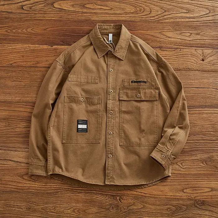 Chemise rapcargo à manches longues pour hommes