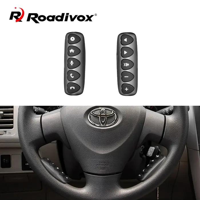 10 touches sans fil volant télécommande multi-fonction Android universel Bluetooth pour autoradio DV