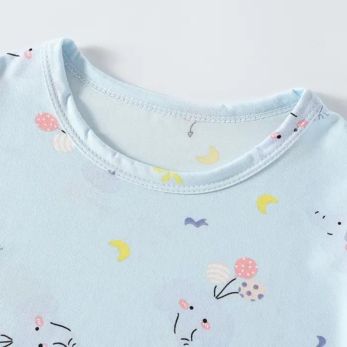 Ensemble 2 pièces pour enfants, short à manches courtes imprimé de dessins animés mignons, pour garç