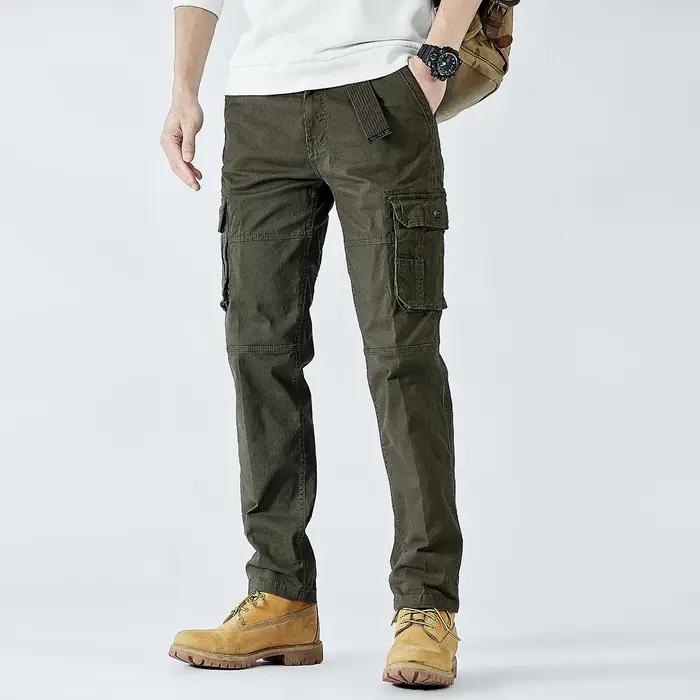 Pantalon tactique chasse 2026 stretch coton droit - Militaire outdoor pêche camping travail