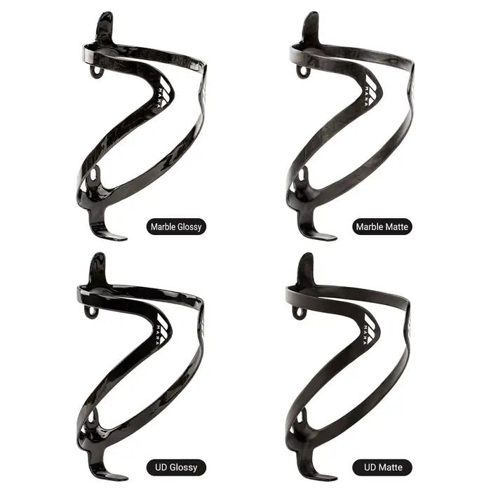 MANA 12g motif marbre porte-bidon de vélo en Fiber de carbone + vis en alliage d'aluminium pour rout