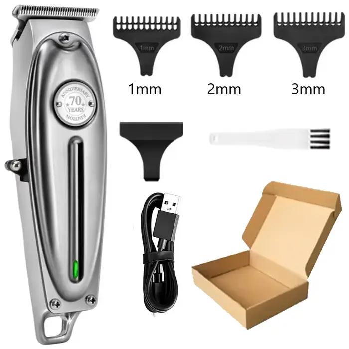 Kemei KM-1949 Pro barbier électrique entièrement en métal tondeuse à cheveux professionnelle pour hommes barbe