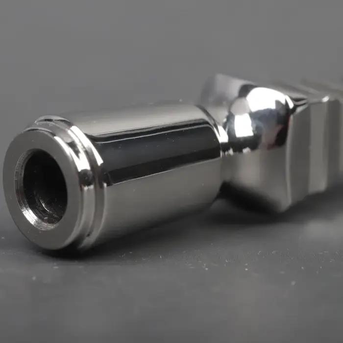 YAQI-Rasoir de sécurité Chippendale en acier inoxydable poli pour hommes