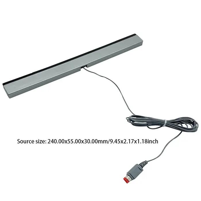 Récepteur de capteur de mouvement filaire avec rallonge, barre de capteur à distance filaire, console Nintendo Wii U