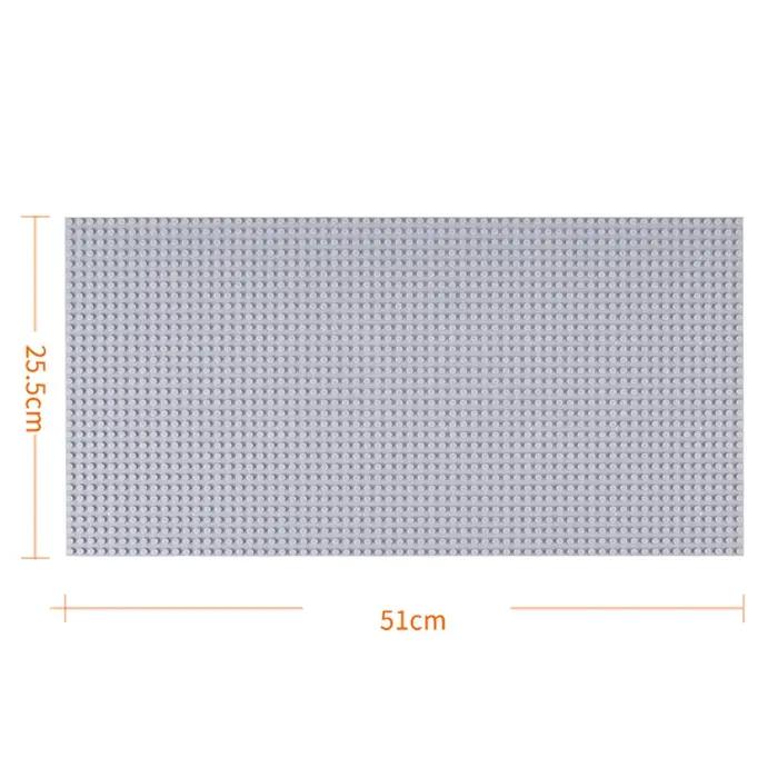 Plaque de base de bloc classique monocouche 32x64 trous, 1 pièce, bloc d'assemblage mural, jouets de