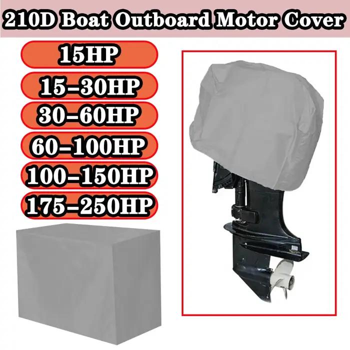 Couvercle de moteur de bateau, étanche, résistant aux UV, demi-moteur hors-bord, couvercle de protec
