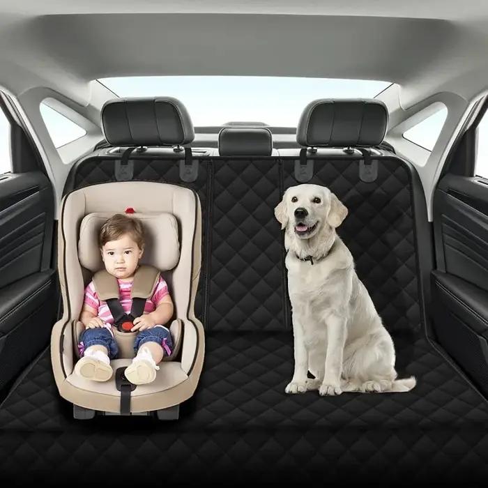 Housse de siège de chien de voiture pour siège arrière