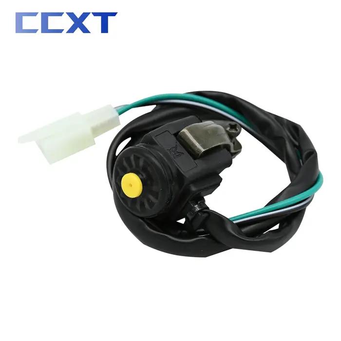 Bouton de klaxon de Motocross, interrupteur de démarrage du moteur, convertisseur électrique couramm