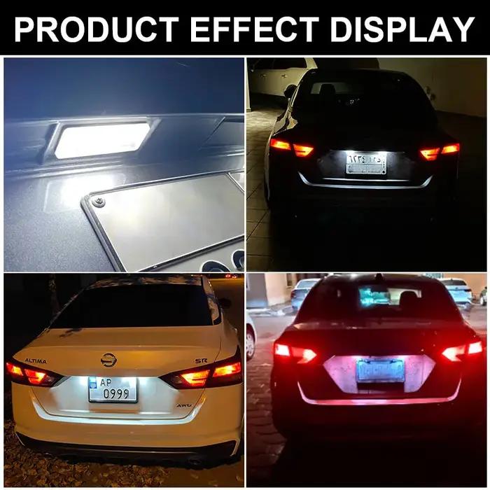 Lampe LED Canbus pour plaque d'immatriculation, 2 pièces, pour Nissan Serena C27 Altima Suzuki Landy