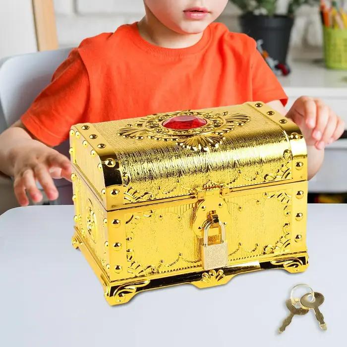 Coffre de Décoration de Sagesse 7,5 Pouces, Boîte Adventureuse Multifonction, Prix pour Enfants, Cad