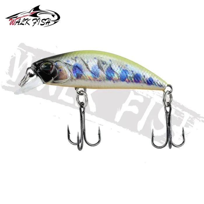WALK FISH 38Mm 3.2G Mini leurre coulant méné leurres de pêche Jerkbaits pêche appât artificiel Wobbl
