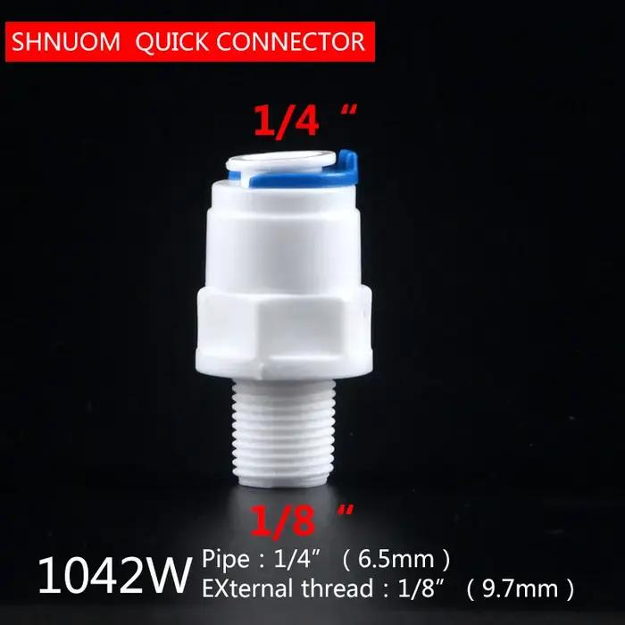 Accessoire pour purificateur d'eau en pieces pour filtre a eau diametre 20mm 13mm filetage 1/4 blanc bleu rouge rose noir orange vert pour purifier eau pure fraiche maison occasionnels cadeau