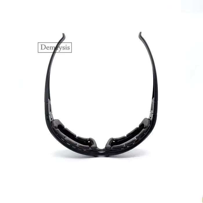 Lunettes tactiques Daisy polarisées pour chasse et tir - Protection UV400 avec 4 verres interchangeables