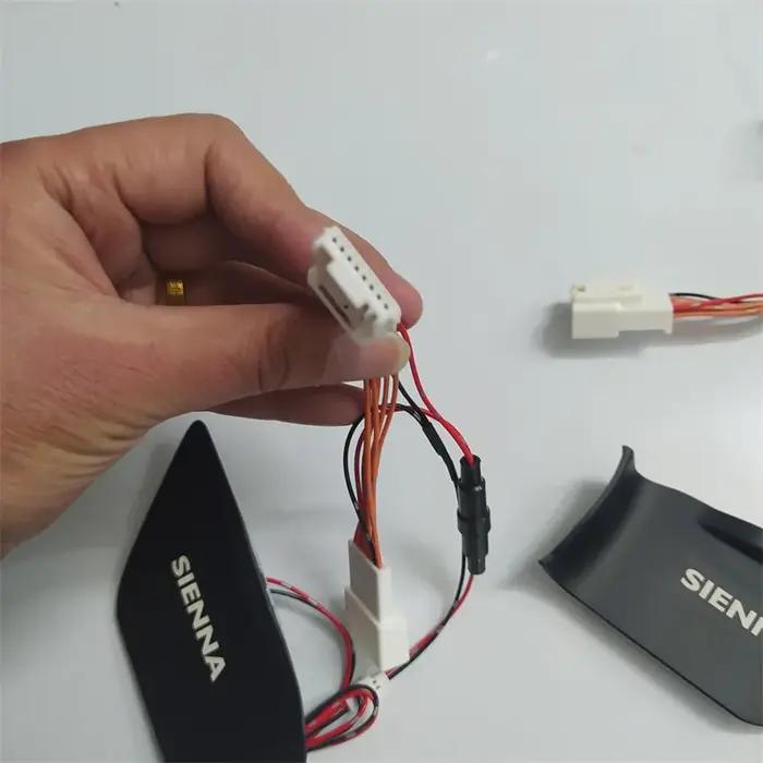 Lampe de cuvette de porte intérieure, poignée de réaménagement, lumière d'ambiance Led, lampe décora