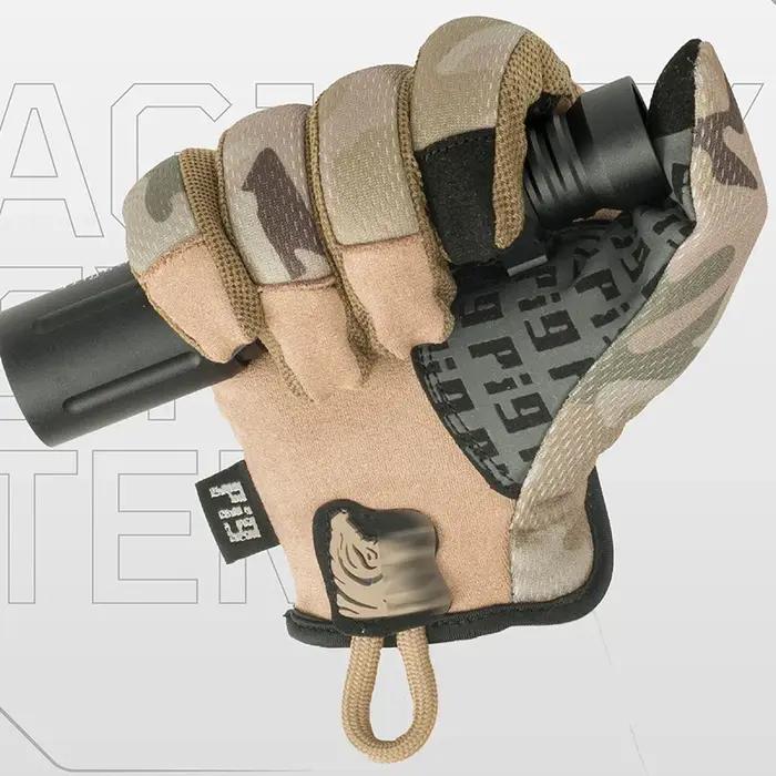 Gants de tir tactiques légers style FDT - Respirants et tactiles pour camping, vélo et outdoor