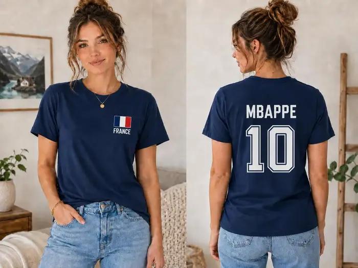Maillot de football Mbappe 10 France