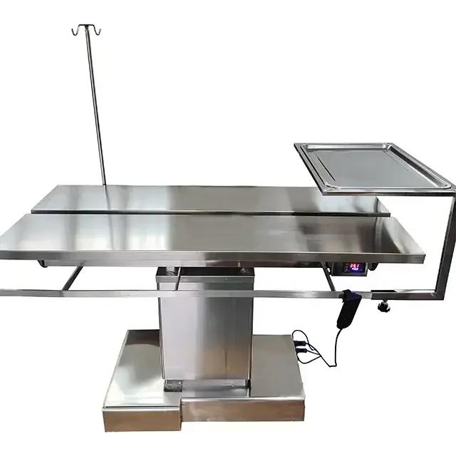 Table animale Table de théâtre chirurgical vétérinaire Table d'opération électrique pour chien vétér