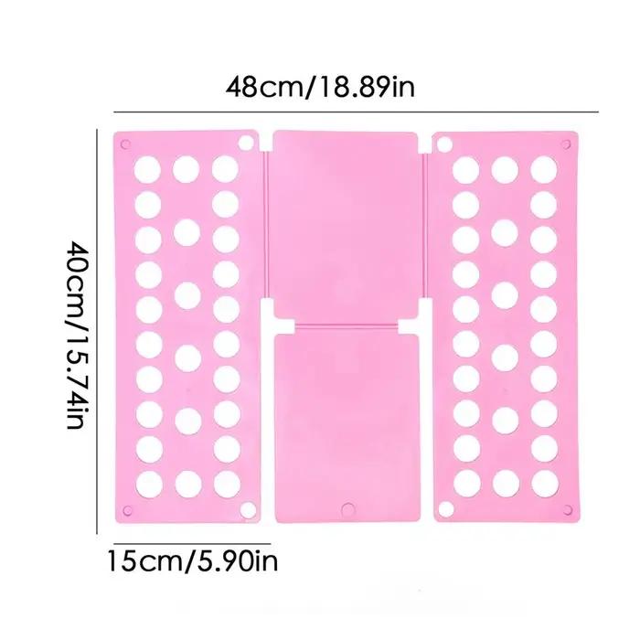 Planche pliante pour vêtements, pour adultes et enfants, dossier de vêtements pratique en plastique,