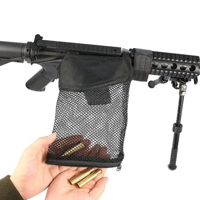 Collecteur de laiton tactique en maille pour AR-15 et AK-47, accessoire de chasse pour la récupérati