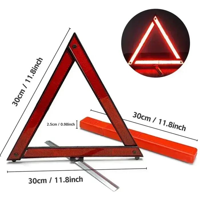 Triangles de signalisation de sécurité automobile pliables