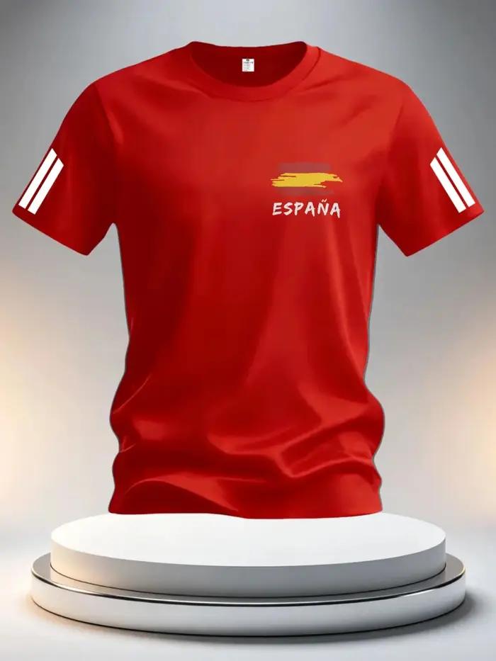 Maillots de football d'été 2026 Espagne pour hommes – T-shirts classiques à manches courtes God Spain