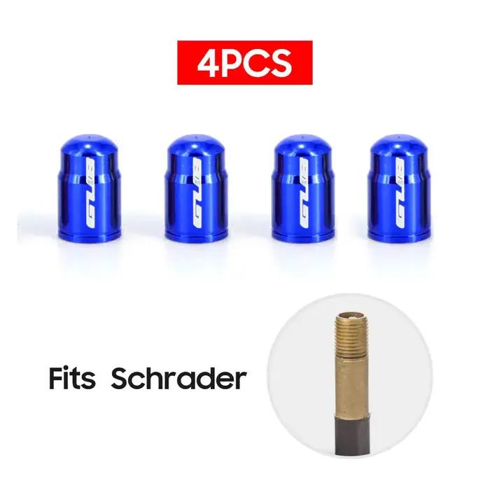 Capuchons de valve de pneu de vélo en aluminium