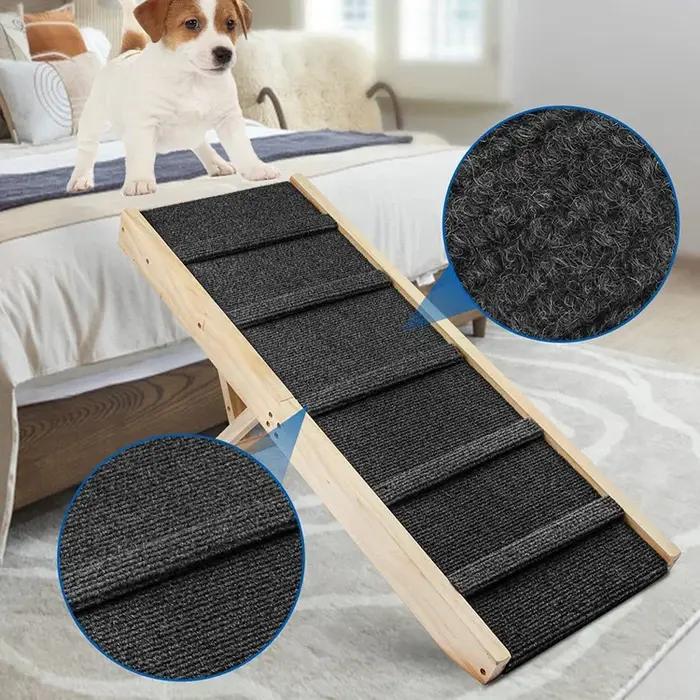 Balançoire en bois pour grands chiens