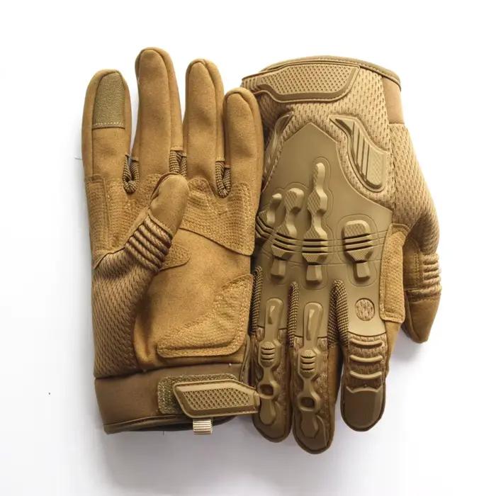 Gants tactiques homme pleins anti-coupure camouflage cyclisme ski pêche sport extérieur