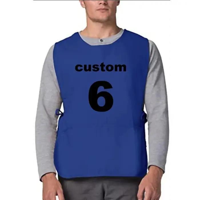 Tablier de nettoyage en polyester brodé personnalisable pour femmes hommes adolescents couples adultos personnes âgées enfants occasions spéciales
