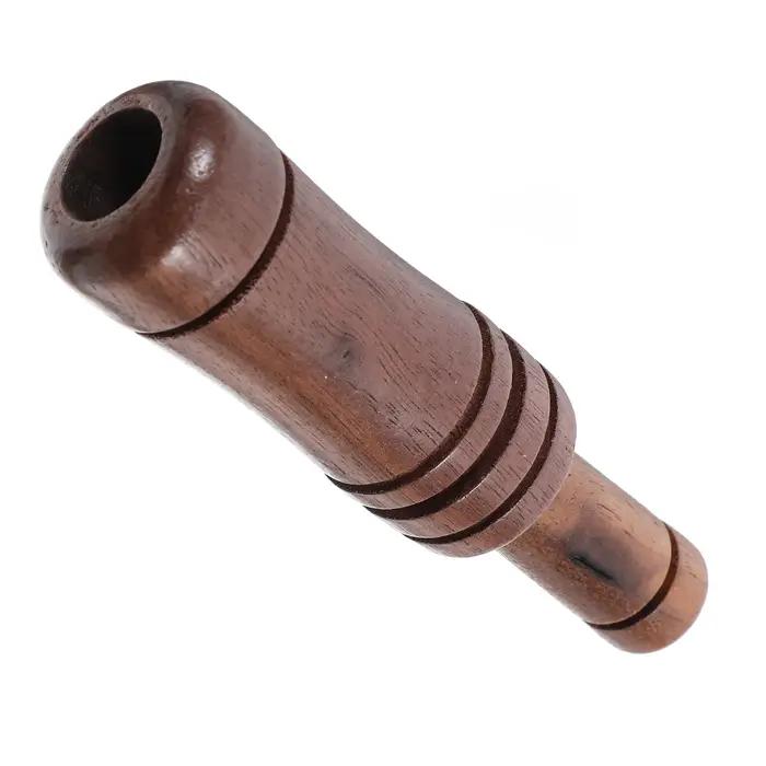 Sifflet appel canard bois réaliste pour chasse extérieure - Accessoire leurre faisan et corbeau chasseur