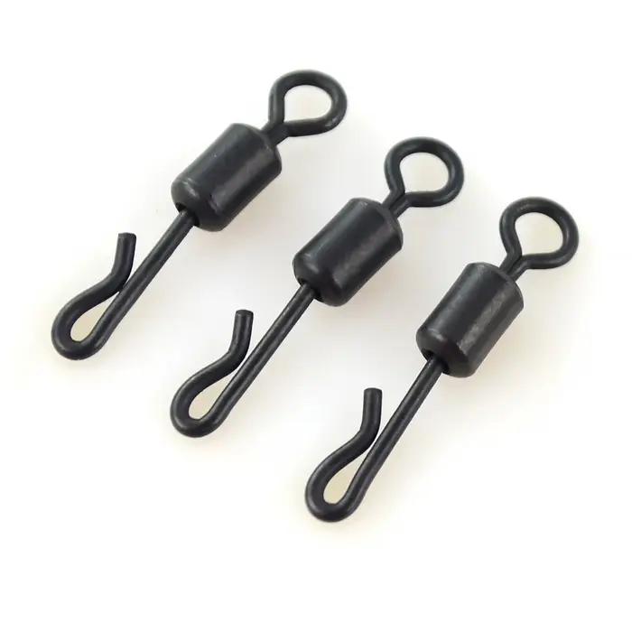 Pivots en acier inoxydable pour la pêche à la carpe, accessoires à changement rapide, terminal, 20 p