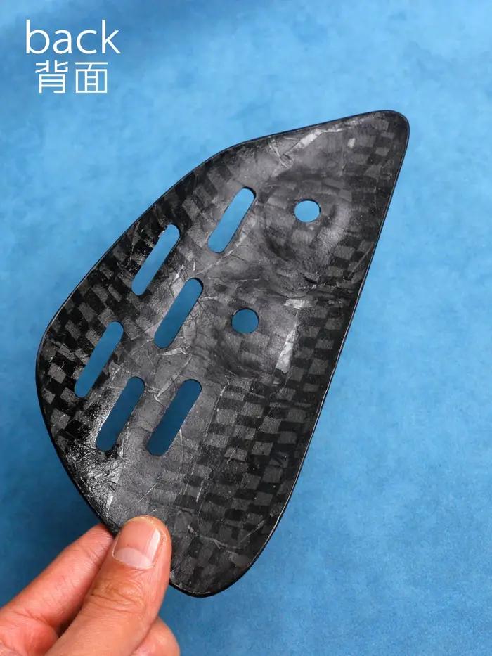 Convient pour Triumph Rocket 3 couvercle décoratif en fibre de carbone modifiée, couvercle extérieur