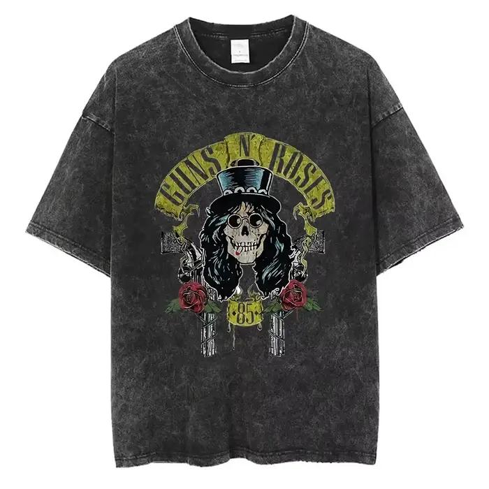 Nouveauté - T-shirt pour homme - T-shirt graphique - T-shirt pour hommes - Ropa Hombre - Guns N Rose
