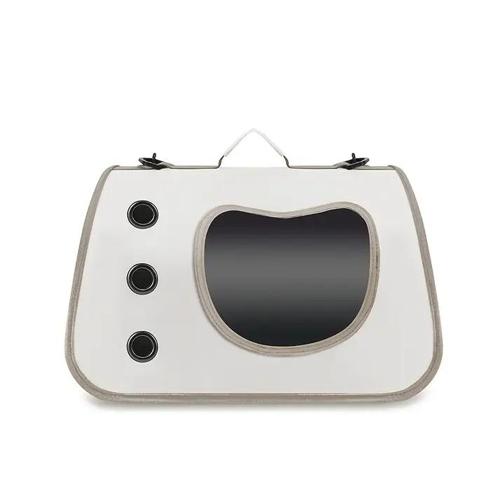 Sac de transport portable pour petits chiens et chats, sac pliable pour chat d'extérieur, sac à band