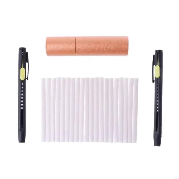Stylo à craie pour tailleurs en plastique avec boîte de craie interchangeable pour couture professionnelle et bricolage à offrir pour femme occassions spéciales