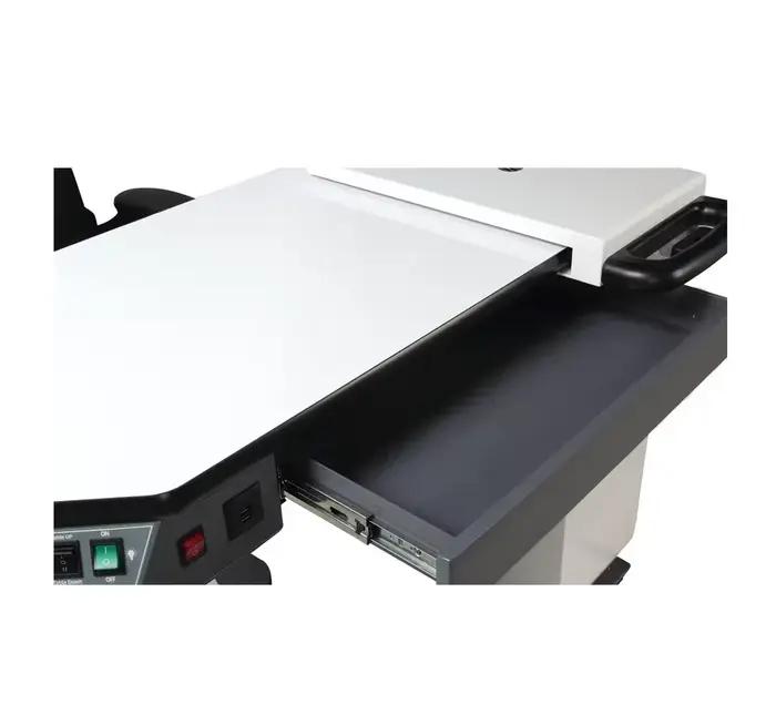 Équipement optique professionnel, instruments ophtalmiques d'optométrie, Table et chaise combinées pour magasin d'optique