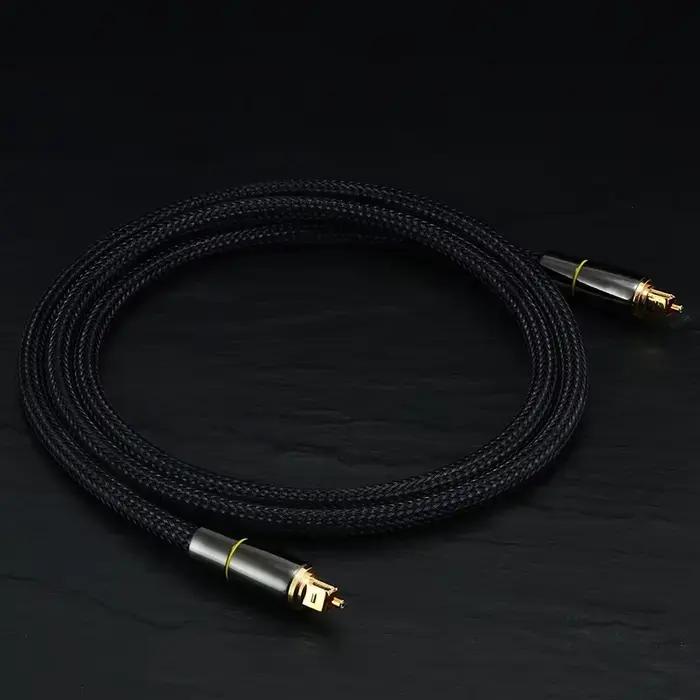 Câble Audio optique câble à fibres optiques numérique Toslink 1m 5m 10m câble Coaxial SPDIF pour amplificateurs lecteur câble de barre de son PS4