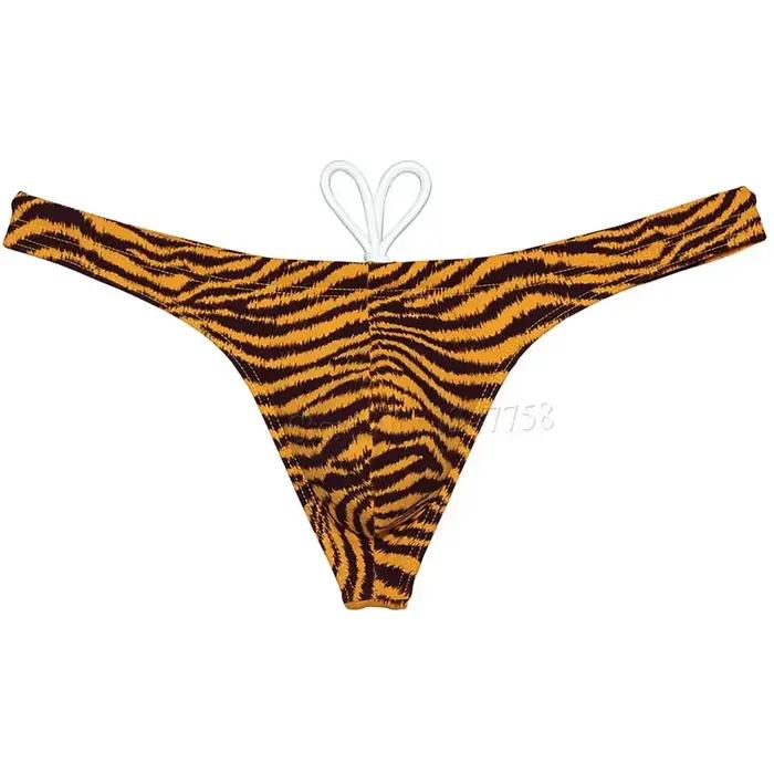 Maillot de bain à rayures tigre pour homme