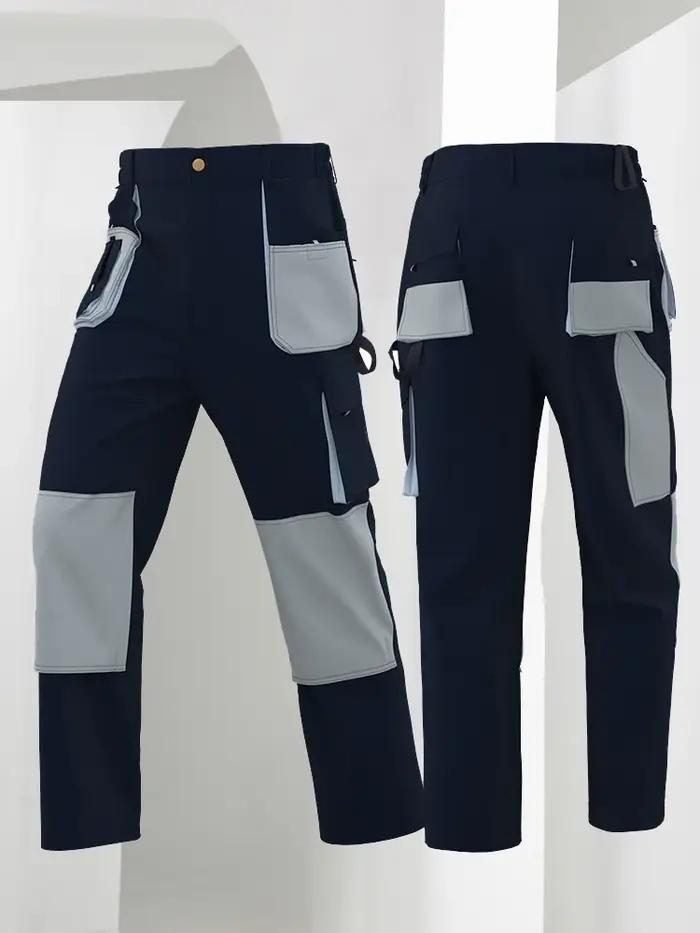 Vêtements de travail homme construction protection multi-poches résistant durable uniforme pantalon cargo
