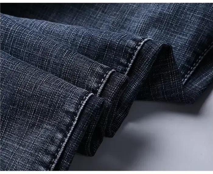 Nouveau Jean Homme 2026 – Coupe Droite Décontractée Extensible – Tendance Classique Bleu Noir – Pantalon de Travail en Denim – Vêtement Masculin