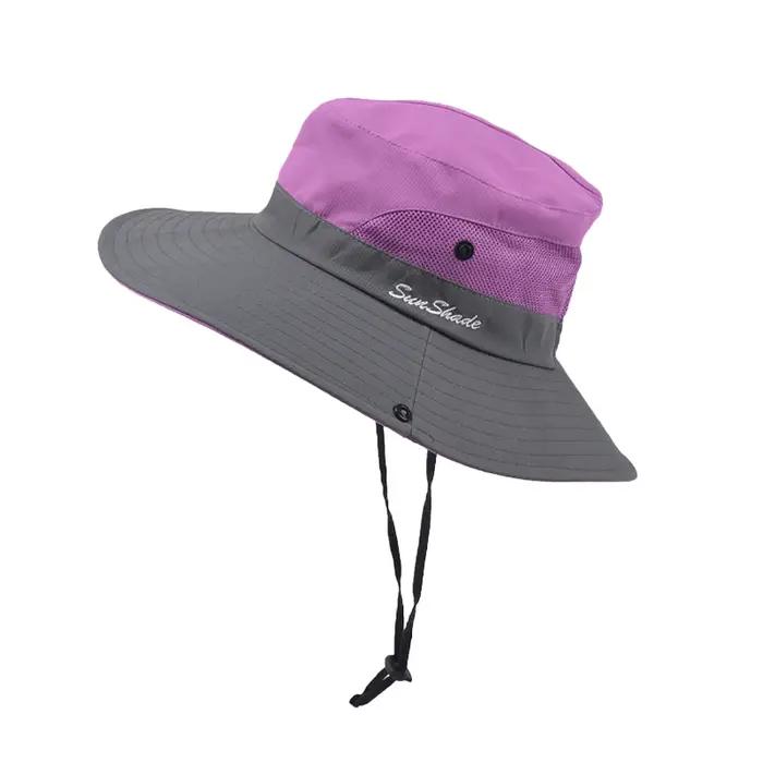 Chapeau de pêcheur pliable en plein air