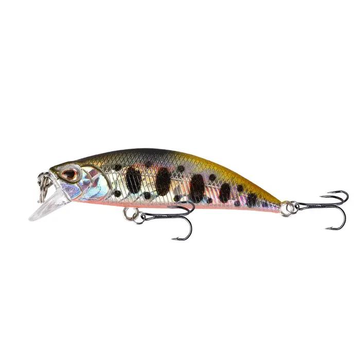 1 pièces leurre de pêche méné 4.9g 6cm Wobbler lent coulant artificiel en plastique dur appât manive