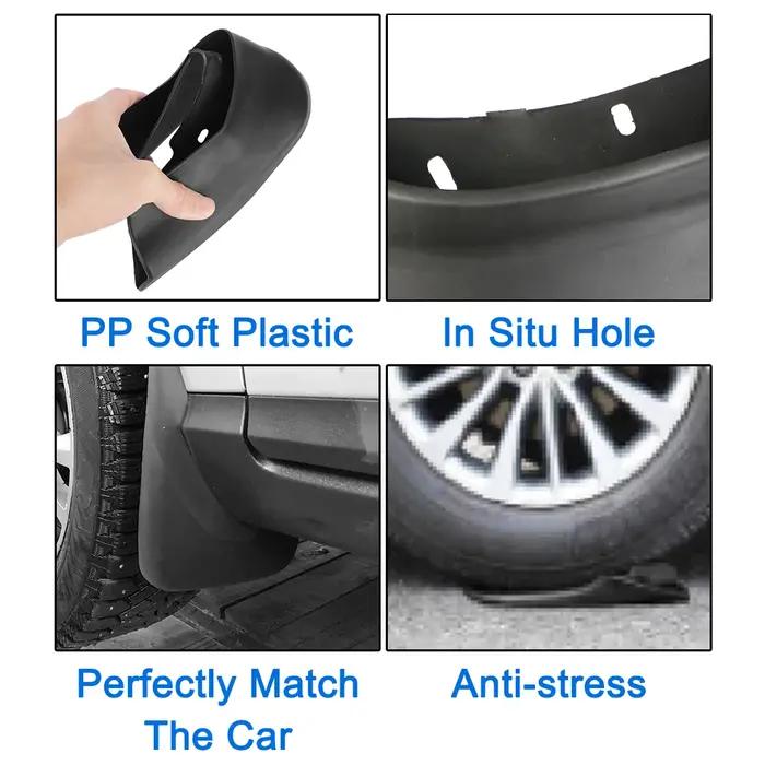 Garde-boue de voiture, ensemble de pièces de garde-boue avant et arrière, accessoires automobiles po