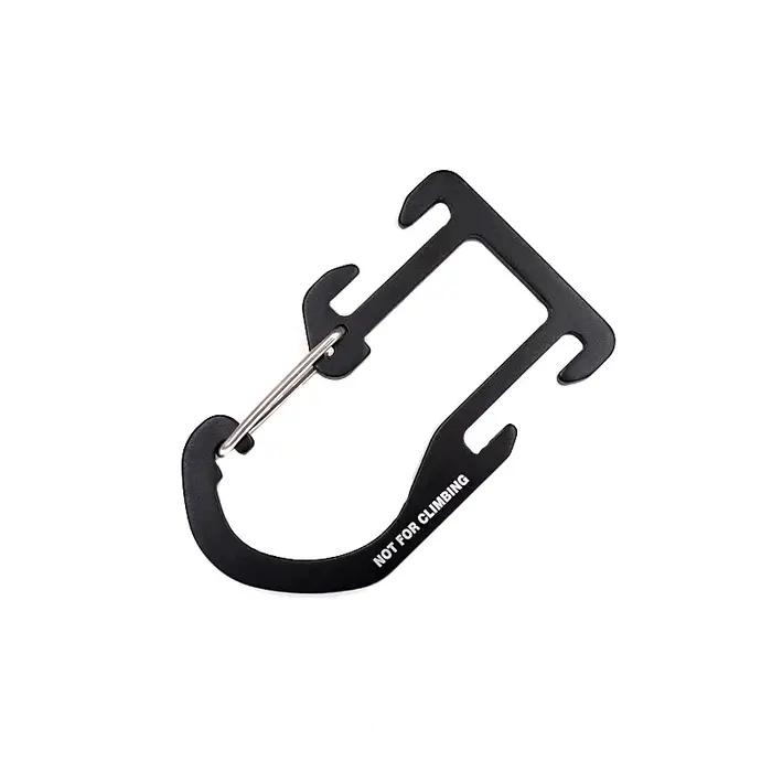 Boucle tactique Woojin en alliage d'aluminium - Crochet détachable rapide ultra-léger pour équipement de chasse outdoor