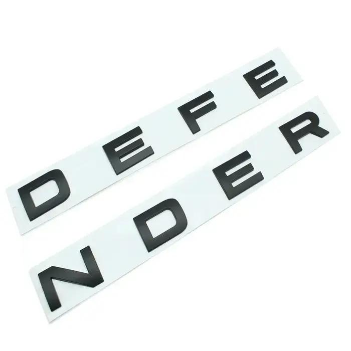 Autocollant lettres DEFENDER