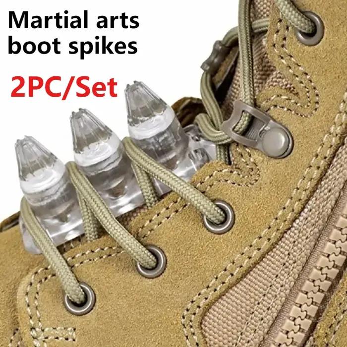 2 pièces chaussures de sécurité pointes auto-défense combat Kuba coup de pied bottes