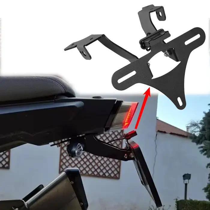 Support de Plaque d’Immatriculation en Alliage d’Aluminium RI2FR pour CFMOTO 450MT IBEX 800MT-X 800 Explore Occasions Spéciales Sécurité et Style