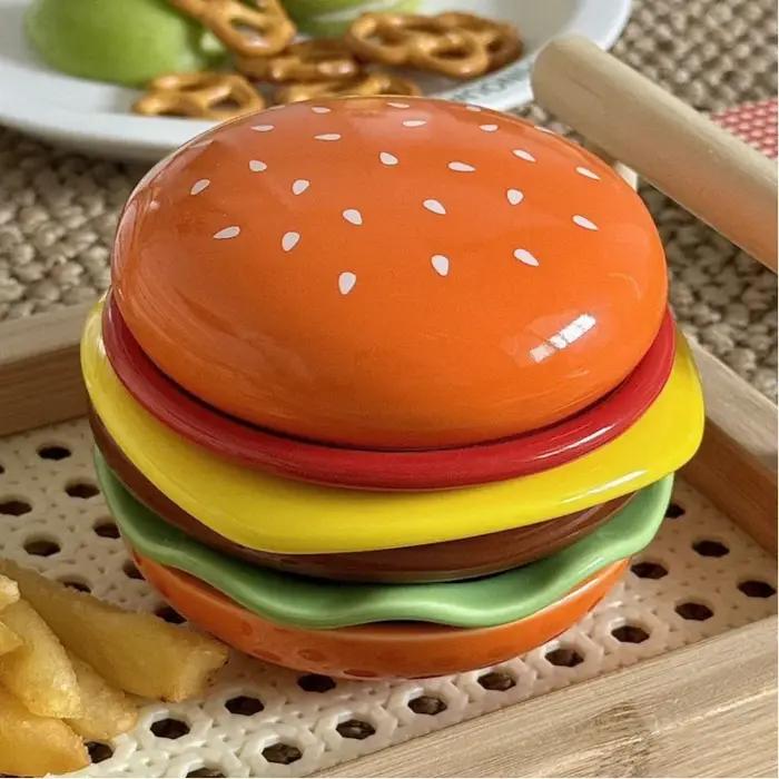 Dessin animé mignon en céramique petite assiette sauce assaisonnement trempage pour femme occasions spéciales