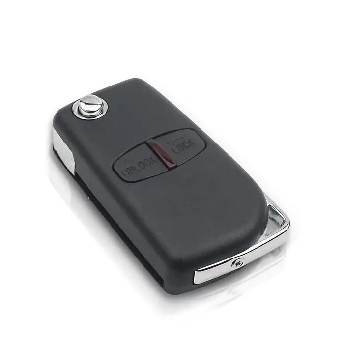 KEYYOU – coque de clé télécommande pour voiture, pour Mitsubishi Lancer Grandis évolution Outlander,
